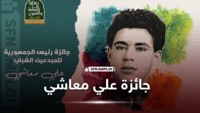 وزارة الثقافة والفنون تطلق دعوة للمشاركة في جائزة رئيس الجمهورية للمبدعين الشباب "علي معاشي" دورة 2025 - SFN Emploi
