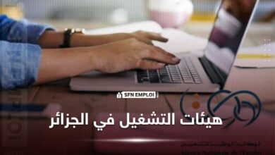 هيئات التشغيل في الجزائر