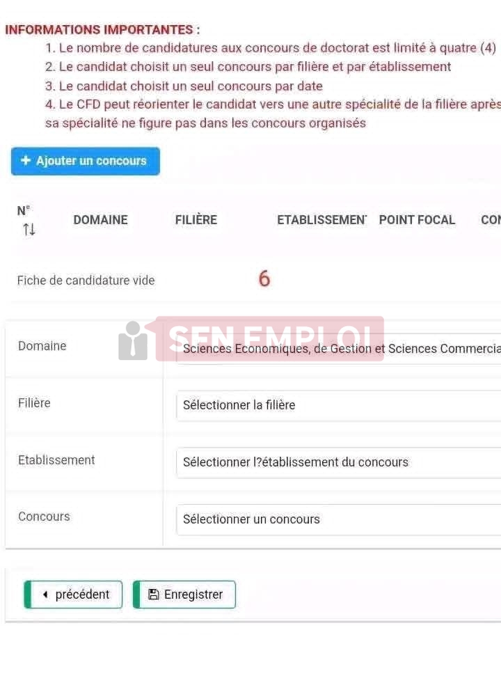 مسابقة الدكتوراه 2026-2027: التسجيل والملف المطلوب ورابط منصة PROGRES - SFN Emploi