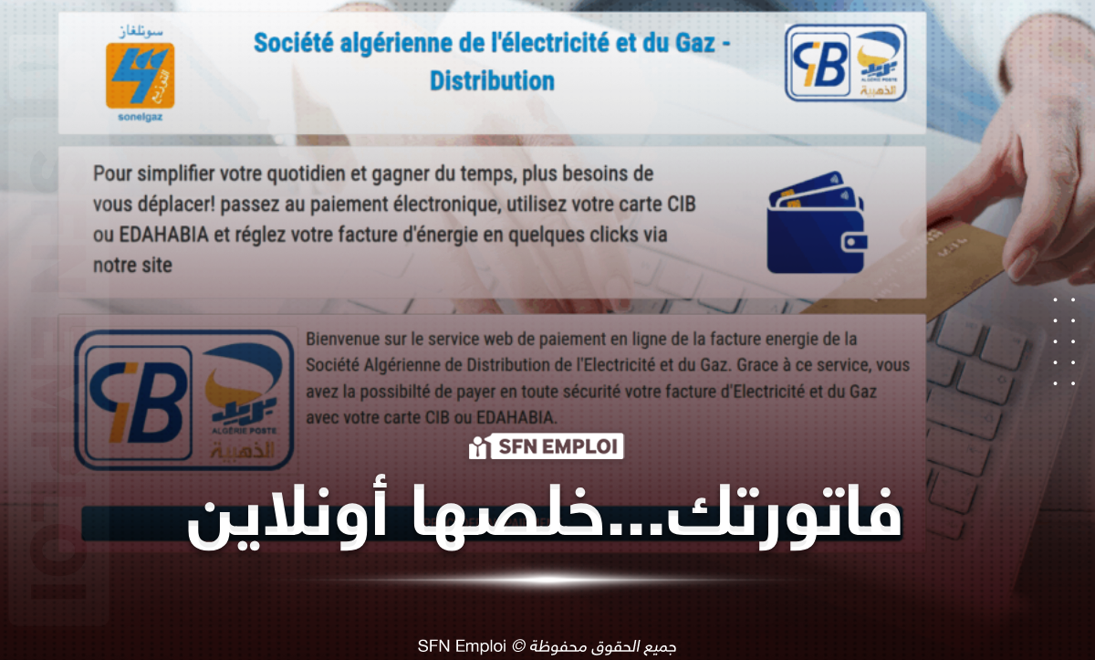 epayement.elit.dz تسديد فواتير الكهرباء والغاز