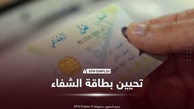 الصندوق الوطني CNAS : هكذا يمكن تحيين بطاقة الشفاء - SFN Emploi