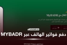 دفع فواتير الهاتف بسهولة عبر تطبيق MYBADR - SFN Emploi MYBADR