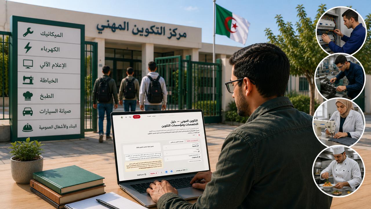 حاسبة التكوين المهني في الجزائر