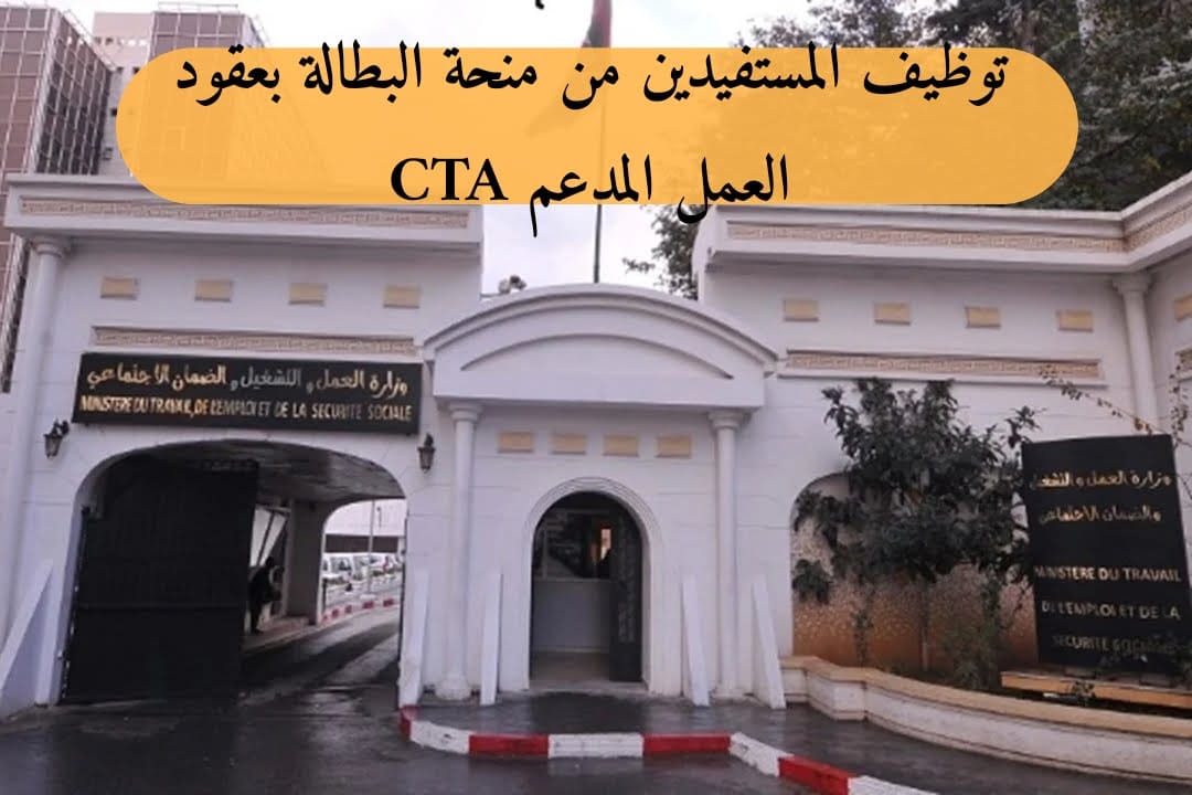 توظيف المستفيدين من منحة البطالة بعقود العمل المدعم CTA في القطاع الإقتصادي - SFN Emploi